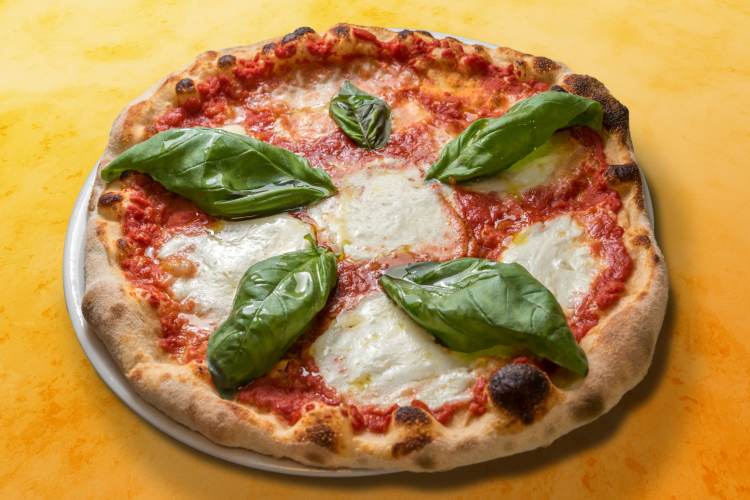 margherita pizza is a very famous pizza style