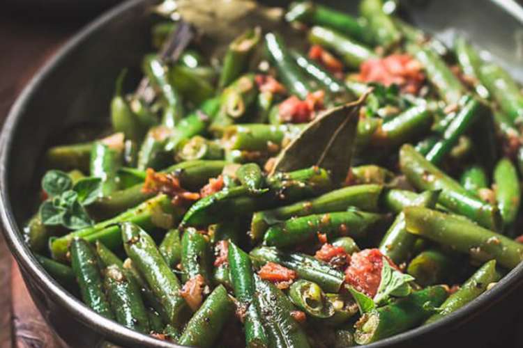 easy mexican green beans are flavorful and fragrant