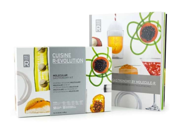 a molecular gastronomy book is a fun cooking gift for moms