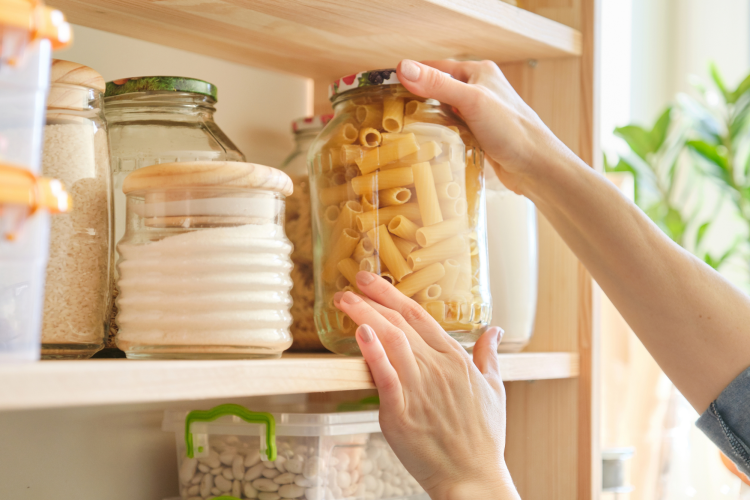 shop your own pantry to save money on groceries