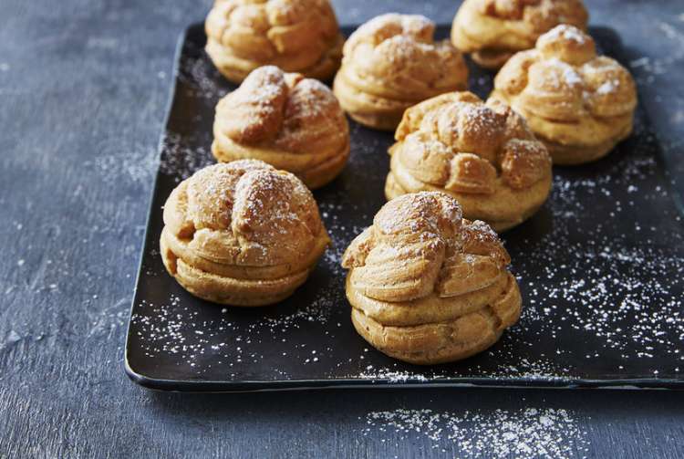 Pumpkin Cream Puffs