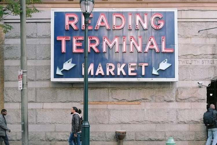 sign outside reading terminal market