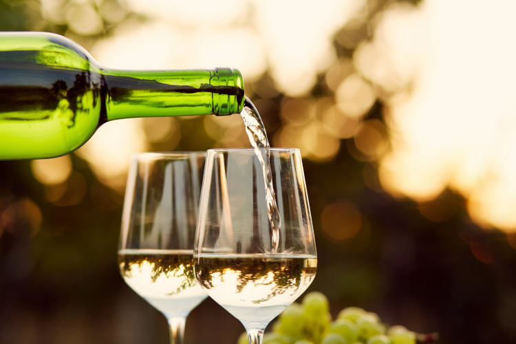 riesling is a popular type of dry white wine