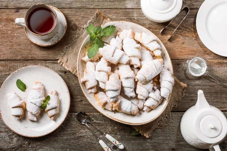 rugelach is a traditional hanukkah food