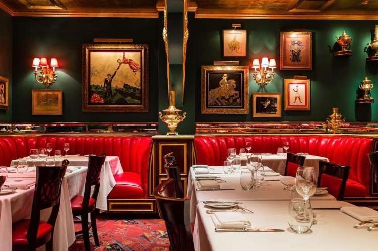 visit the russian tea room during winter in nyc