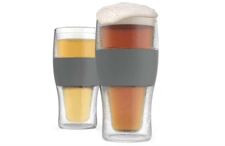 cooling pint glasses are one of the best christmas gifts for men