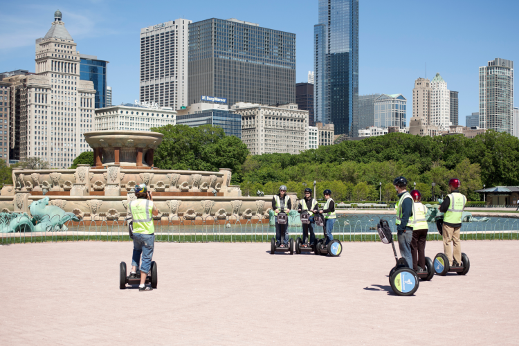 a segway tour is a fun thing to do in chicago