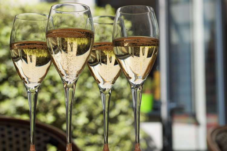 sparkling wine is a popular type of wine