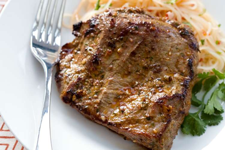 spicy thai steak is a creative asian twist on typical steak dinner ideas