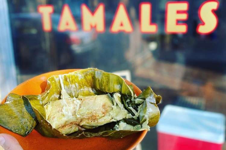 tamales from the tamale guy are some of the best chicago foods