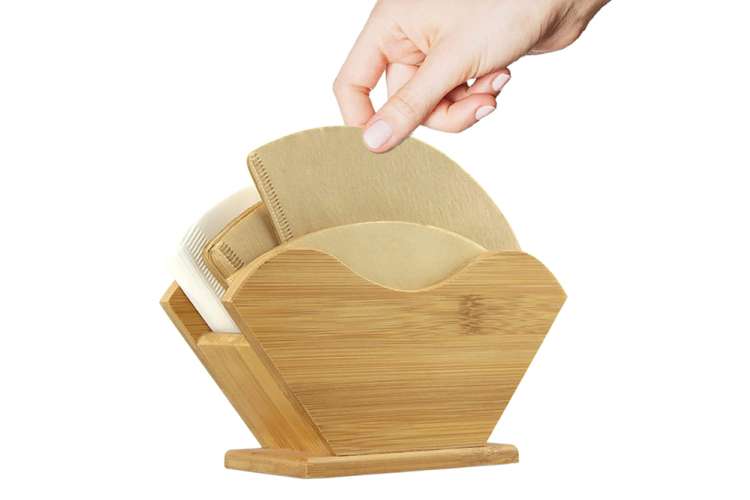 a pour-over coffee filter holder is a handy gift for coffee lovers