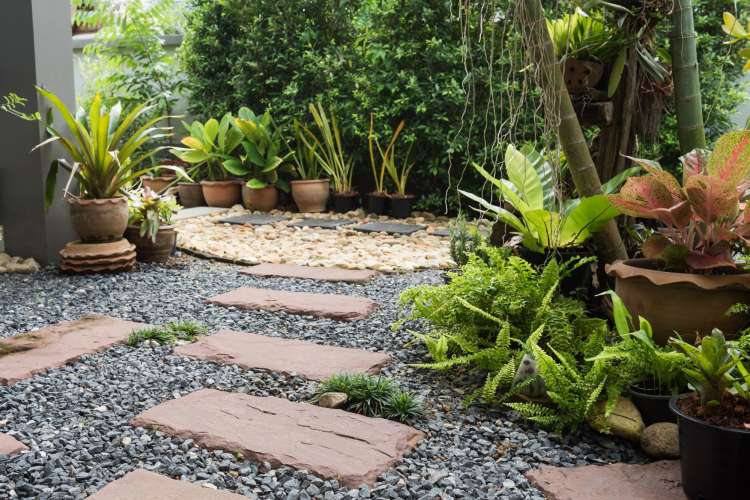 simple rock gardens images