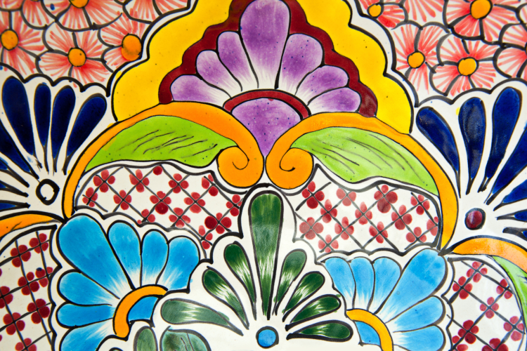 Talavera Mexican Pottery Colors