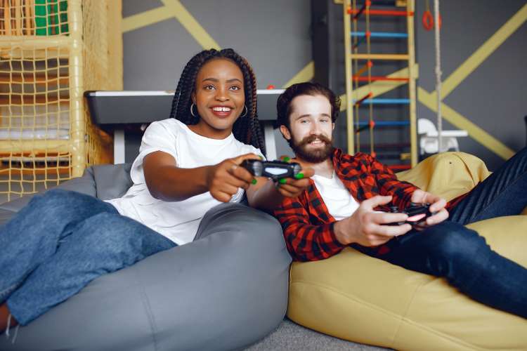 a video game competition is a fun double date idea