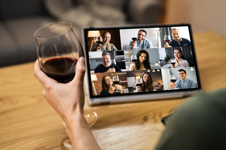 enjoy a virtual wine tasting for national drink wine day