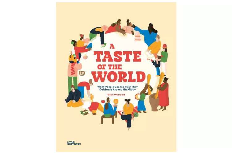 a taste of the world cookbook is a great gift for neighbors with kids