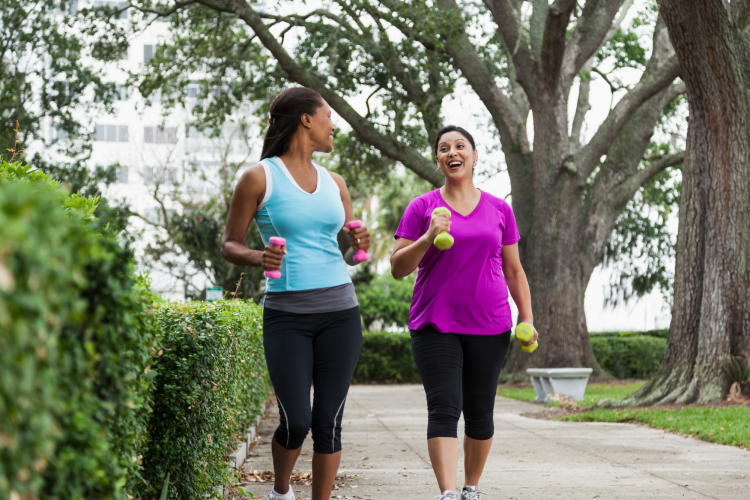 start a walking group for national nutrition month