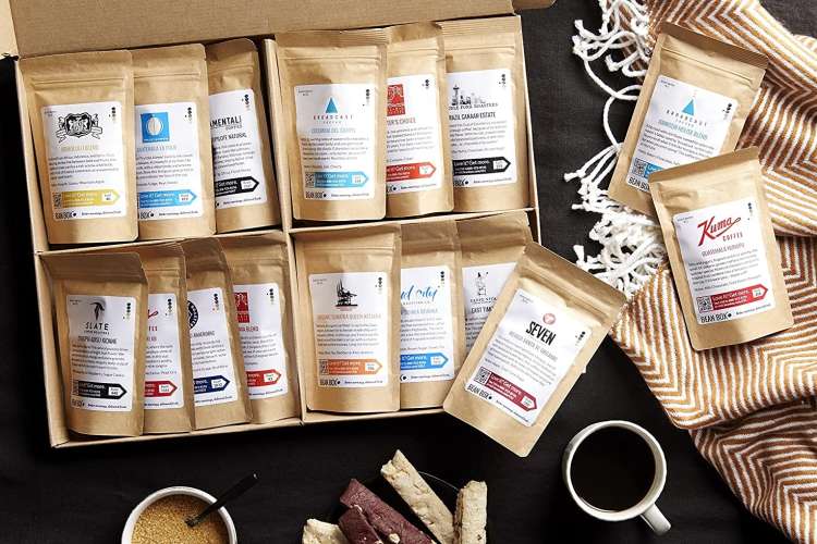 coffee selections from around the world are a useful gift for coffee lovers