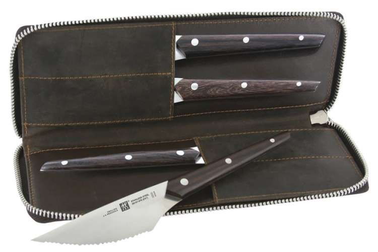 Zwilling 4-Pc Gentlemen's Steak Knife Set Has Some of the Best Steak Knives of 2021