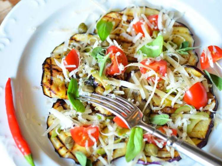 eggplant carpaccio from scratch