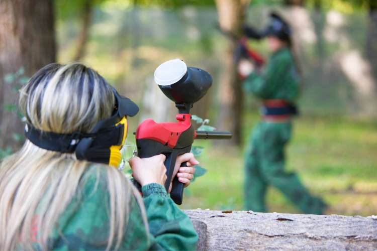 paintball bachelorette party idea