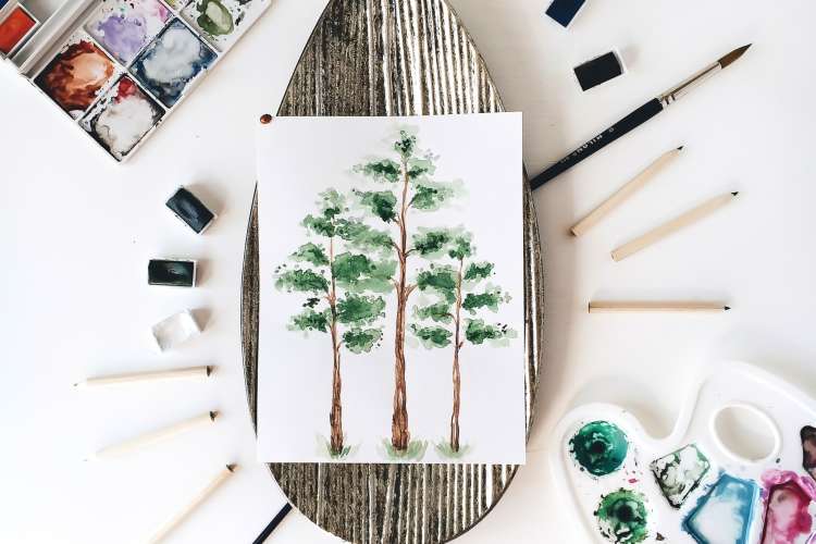 Watercolor Painting Ideas, 43 Fun Inspirations