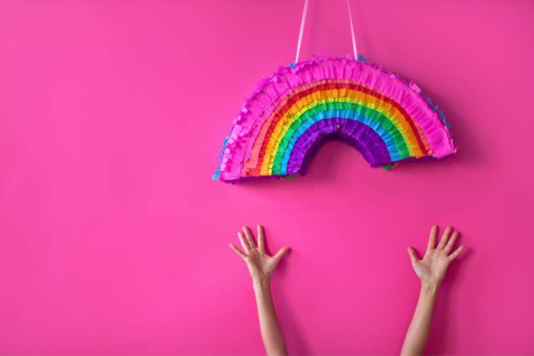 The Ultimate Guide To Throwing A Rainbow Party! Rainbow Ideas, Food, Decor,  Games & More!