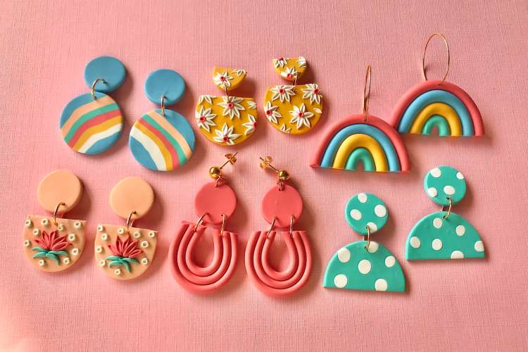 Polymer Clay Earrings DIY Kit / Craft Lake City