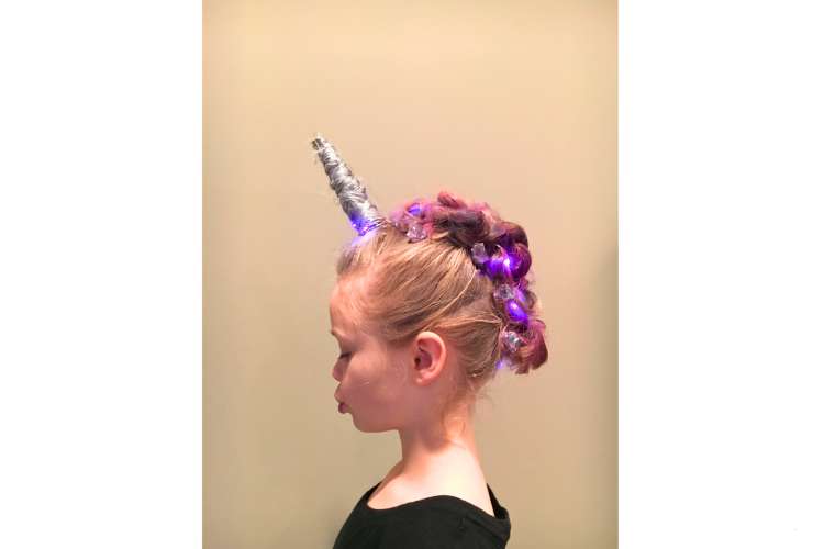 Cabelo de chifre de unicórnio