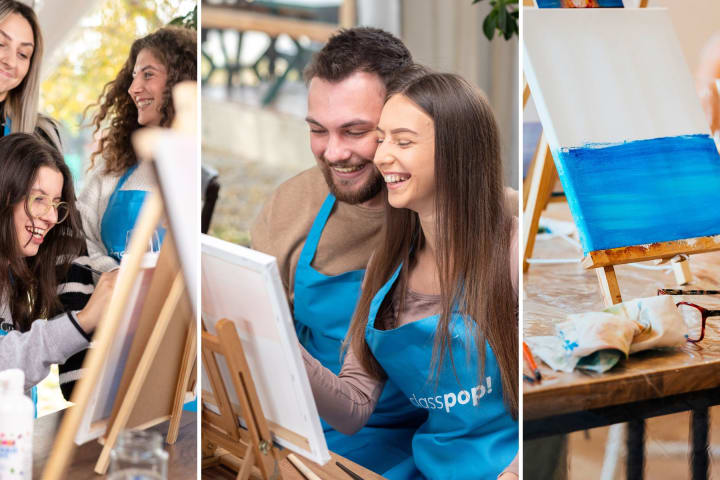 Paint and Sip for Couples in Houston | Classpop!
