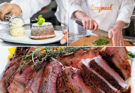 An All-American Steakhouse Dinner