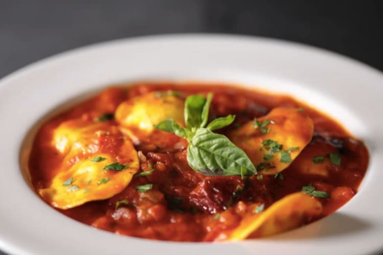 Yafa Carmel restaurant ravioli