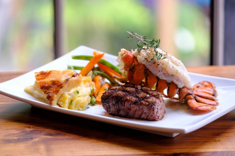 Catch Carmel restaurant surf & turf
