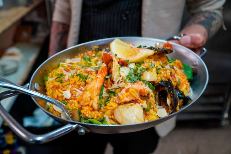 TreeHouse Cafe Carmel restaurant Spanish paella