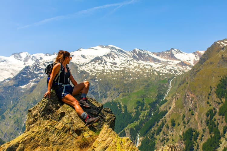 Going on a nature hike is a great solo 40th birthday trip idea