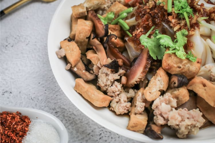 Buddha's Delight is a tofu-based healthy Chinese dish