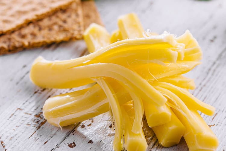 If you’re looking for a small but tasty 7-Eleven healthy snack, the answer is simple: string cheese! 
