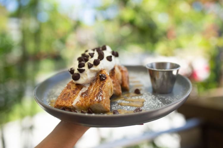 Try the French toast at Akamai Coffee Co. for a Maui restaurant that serves a caffeine and sugar kick