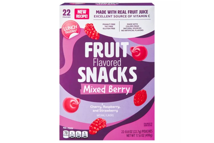 Lunch Buddies are a great Aldi snack for kids