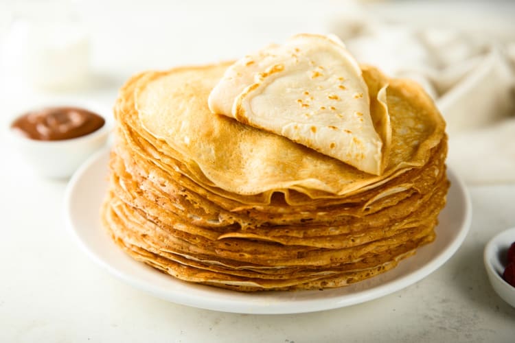 Pannenkoeken is a popular Amsterdam food