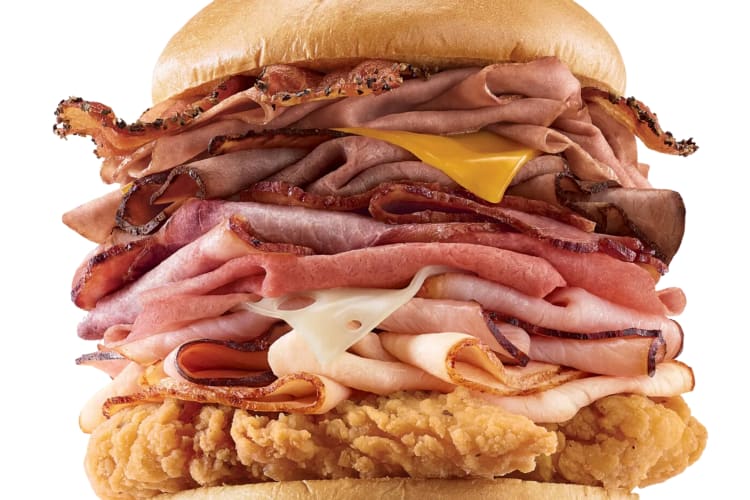 The Meat Mountain is a popular Arby's secret menu item