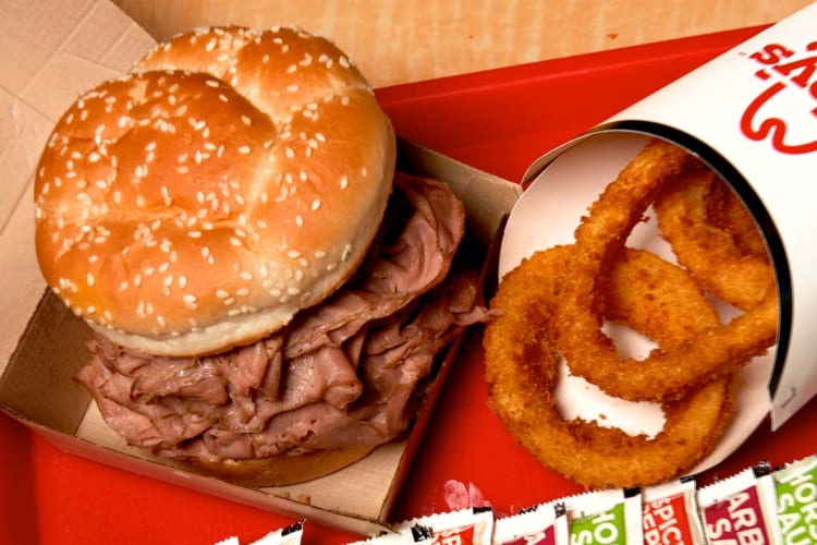 Getting double beef is a popular Arby's secret menu hack