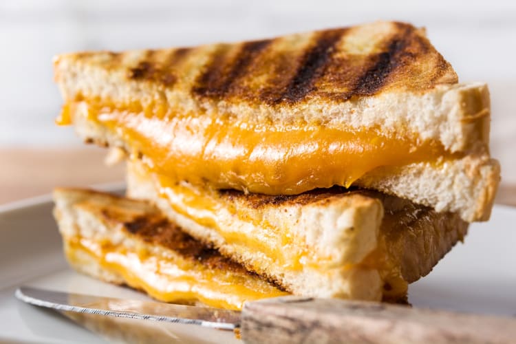 A grilled cheese is a great vegetarian choice on the Arby's secret menu