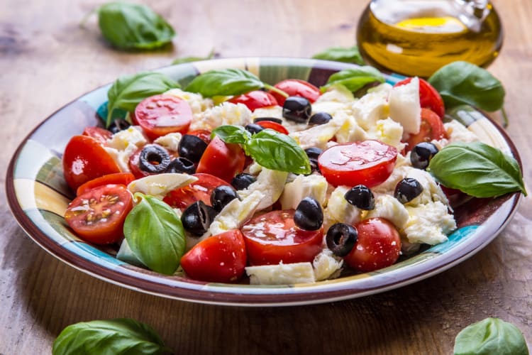 Olives are healthy when eaten in moderation