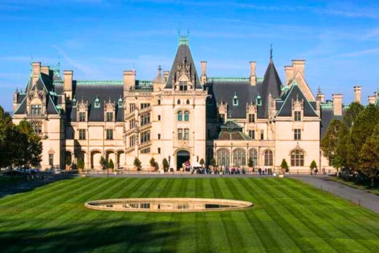 Touring the Biltmore Estate is one of the unique Asheville date ideas