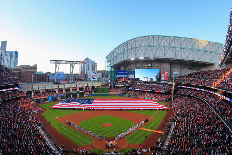 Minute Maid Park, a baseball stadium