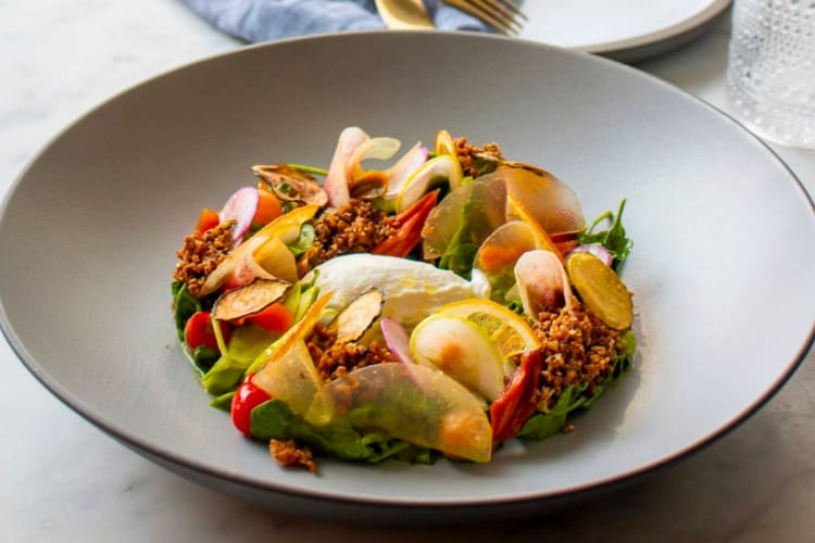 A seasonal salad dish 