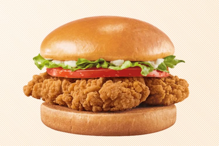 Dairy Queen's fast food chicken sandwich is made with a thick and juicy filet. 