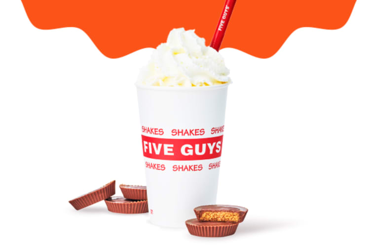 five guys milkshake 
