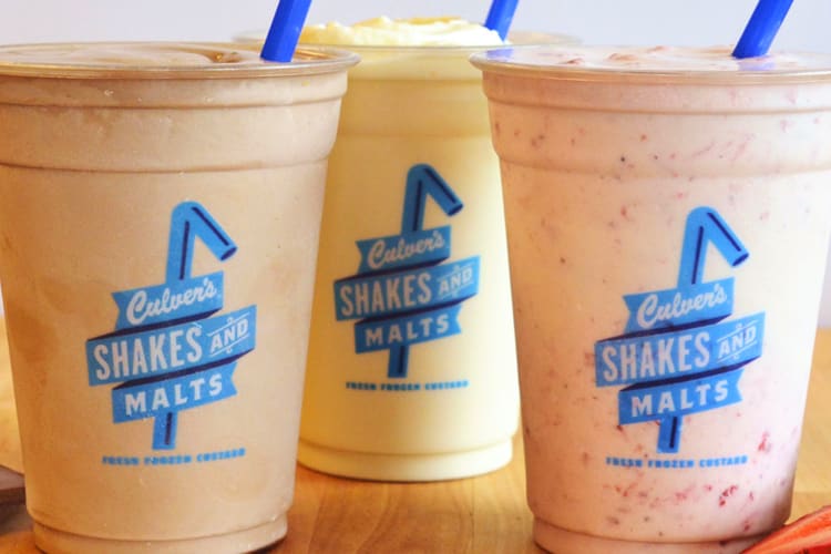 Culver's milkshake 